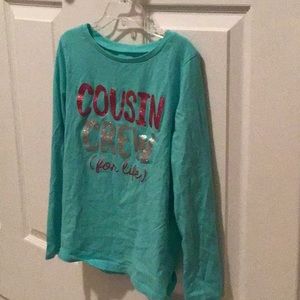 Carter’s kids Cousin Crew for Life long sleeve tee